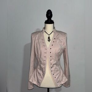 White House Black Market Light Pink Blazer